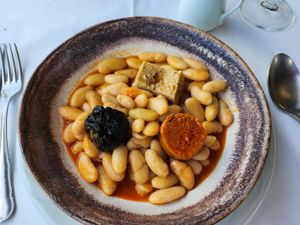 Fabada vegana   at Casa Chema in Oviedo