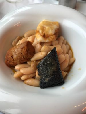 Fabada vegana at Casa Chema in Oviedo