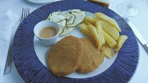 Cachopos at Casa Chema in Oviedo