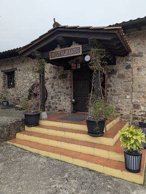 view from outside (new location) at Casa Chema in Oviedo