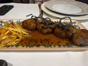 Albóndigas  at Casa Chema in Oviedo