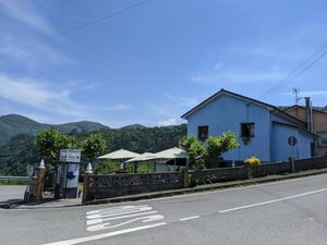 view from the street at Casa Chema in Oviedo