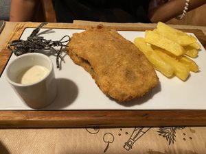 Cachopo at Casa Chema in Oviedo
