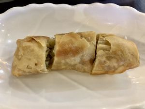 Spring roll  at Xing Hua Vegetarian 兴化美食 - Fortune Centre in Central Singapore