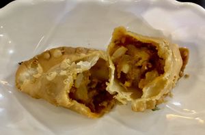 Curry puff  at Xing Hua Vegetarian 兴化美食 - Fortune Centre in Central Singapore