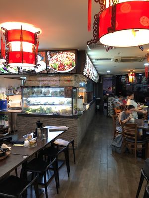Interior at Xing Hua Vegetarian 兴化美食 - Fortune Centre in Central Singapore