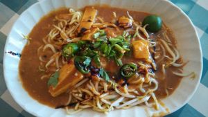 Mee Rebus at Xing Hua Vegetarian 兴化美食 - Fortune Centre in Central Singapore