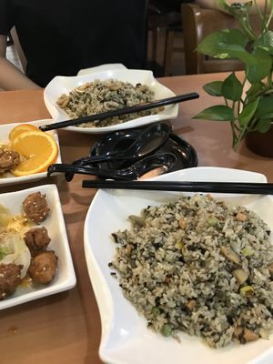 Good value meal  at Xing Hua Vegetarian 兴化美食 - Fortune Centre in Central Singapore