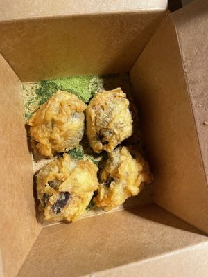 Shizen shiitake at Shizen Vegan Sushi Bar in San Francisco