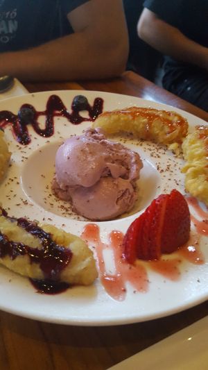 Sorbet at Shizen Vegan Sushi Bar in San Francisco