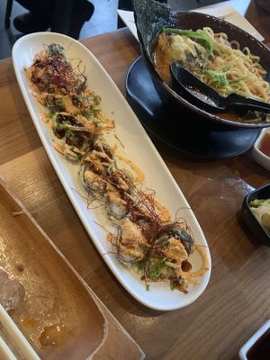 Body & Soul roll, tasty at Shizen Vegan Sushi Bar in San Francisco