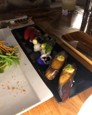 Nigiri  at Shizen Vegan Sushi Bar in San Francisco