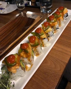 Secret Wepon Specialty Roll at Shizen Vegan Sushi Bar in San Francisco