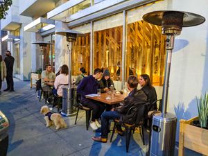 Outside of Shizen at Shizen Vegan Sushi Bar in San Francisco