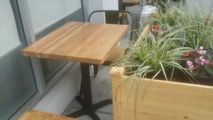 outdoor dining at Shizen Vegan Sushi Bar in San Francisco