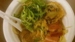 ramen at Shizen Vegan Sushi Bar in San Francisco