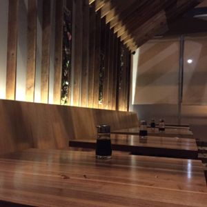 cute interior  at Shizen Vegan Sushi Bar in San Francisco