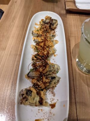Roll 1 at Shizen Vegan Sushi Bar in San Francisco