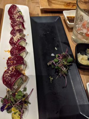 Roll 2 at Shizen Vegan Sushi Bar in San Francisco