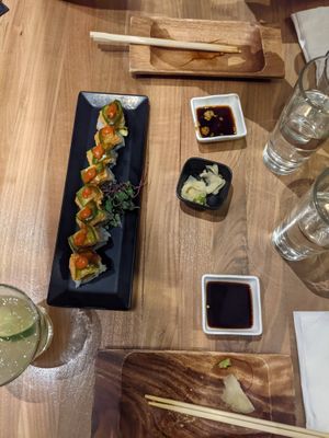 Roll 3 at Shizen Vegan Sushi Bar in San Francisco