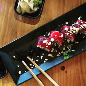   at Shizen Vegan Sushi Bar in San Francisco