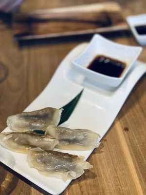 Gyoza  at Shizen Vegan Sushi Bar in San Francisco