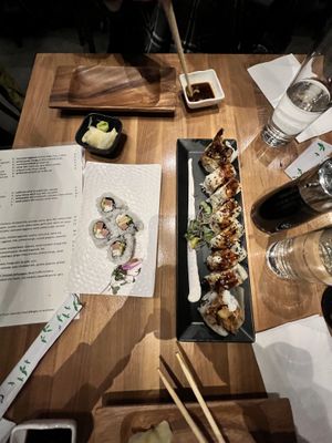   at Shizen Vegan Sushi Bar in San Francisco