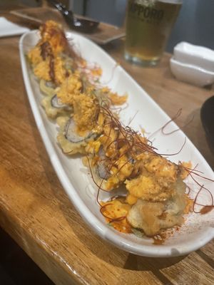 Boddy and soul roll  at Shizen Vegan Sushi Bar in San Francisco