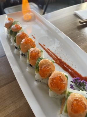 Candlestick roll  at Shizen Vegan Sushi Bar in San Francisco