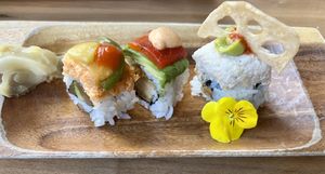   at Shizen Vegan Sushi Bar in San Francisco