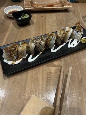 “Hidden Agenda” - good  at Shizen Vegan Sushi Bar in San Francisco