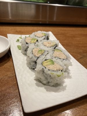 California rolls  at Shizen Vegan Sushi Bar in San Francisco