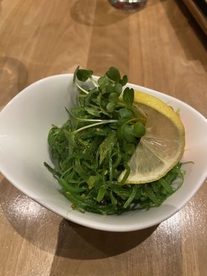 Kaiso salad  at Shizen Vegan Sushi Bar in San Francisco