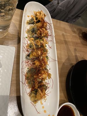 Boddy and soul roll  at Shizen Vegan Sushi Bar in San Francisco