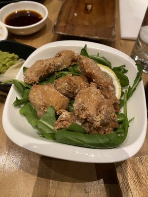 Kaarage  at Shizen Vegan Sushi Bar in San Francisco