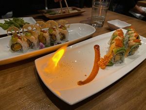 Candlestick at Shizen Vegan Sushi Bar in San Francisco