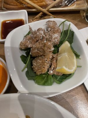 Kaarage  at Shizen Vegan Sushi Bar in San Francisco