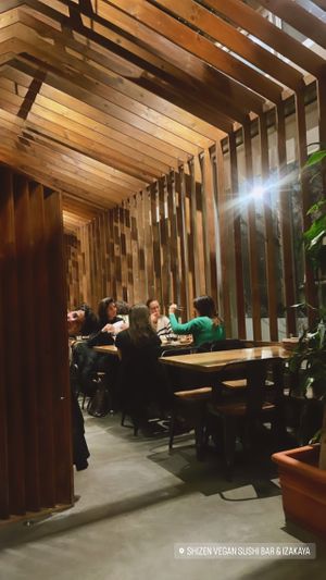   at Shizen Vegan Sushi Bar in San Francisco