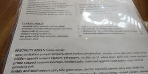  at Shizen Vegan Sushi Bar in San Francisco