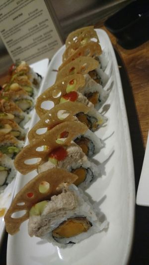 Open Invitation roll - $13 at Shizen Vegan Sushi Bar in San Francisco