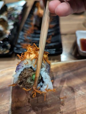  at Shizen Vegan Sushi Bar in San Francisco