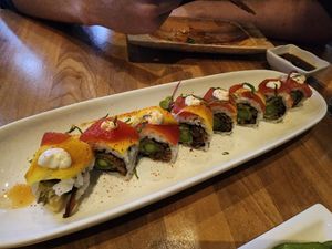 Missing peice at Shizen Vegan Sushi Bar in San Francisco