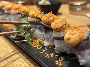   at Shizen Vegan Sushi Bar in San Francisco