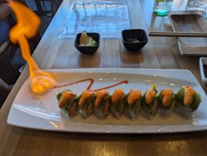 Candlestick at Shizen Vegan Sushi Bar in San Francisco