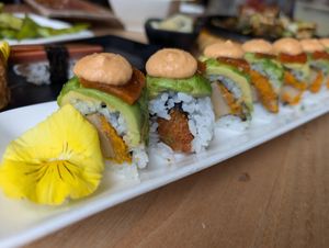  at Shizen Vegan Sushi Bar in San Francisco