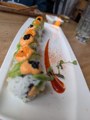 Candlestick at Shizen Vegan Sushi Bar in San Francisco
