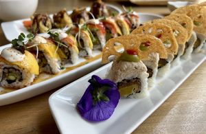   at Shizen Vegan Sushi Bar in San Francisco