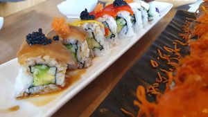 Sushi Rolls at Shizen Vegan Sushi Bar in San Francisco