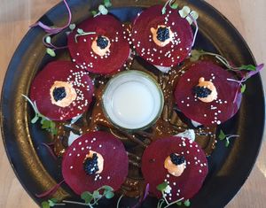 Surprise Ending (one of them is spicy) at Shizen Vegan Sushi Bar in San Francisco