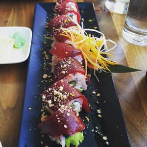 Tasty vegan sushi at Shizen Vegan Sushi Bar in San Francisco